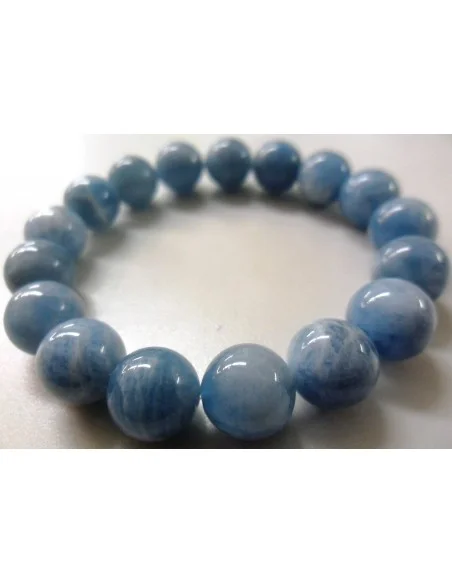 Magnifique bracelet aigue marine 10mm Magnifique bracelet aigue marine 10mm