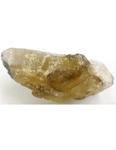 Quartz sceptre aux tourmalines