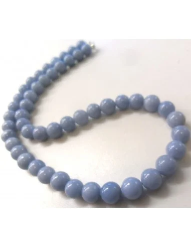 Angelite Collier 8mm.