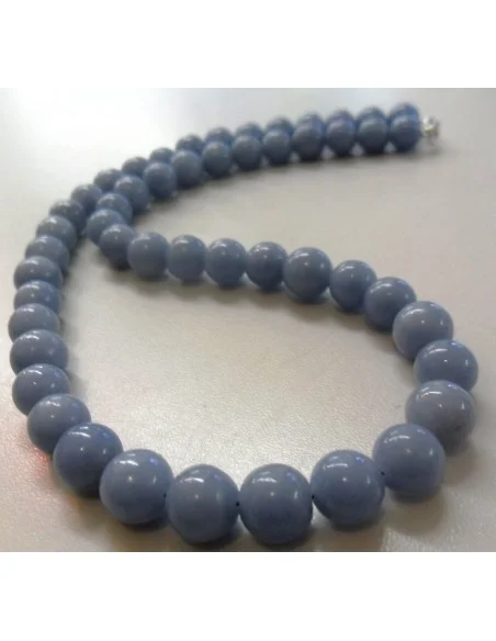 Angelite Collier 10mm.