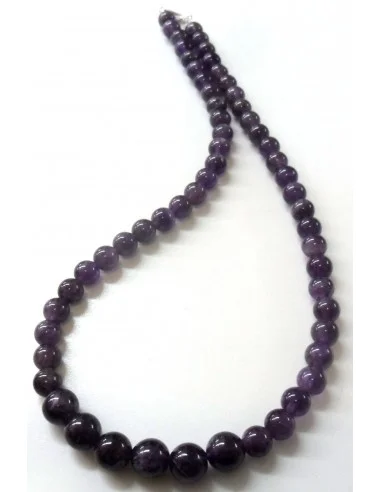 Collier Amethyste 8,10mm