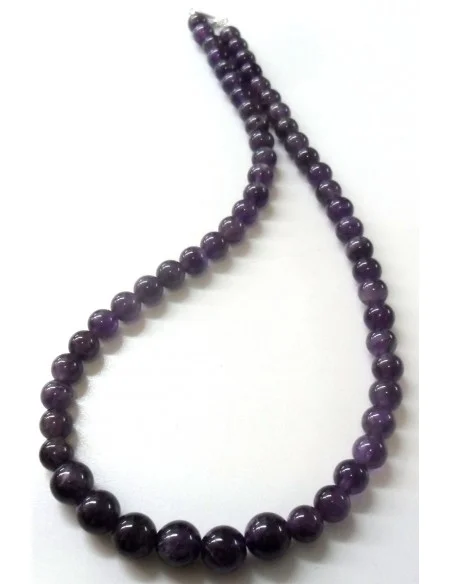 Collier Amethyste 8,10mm