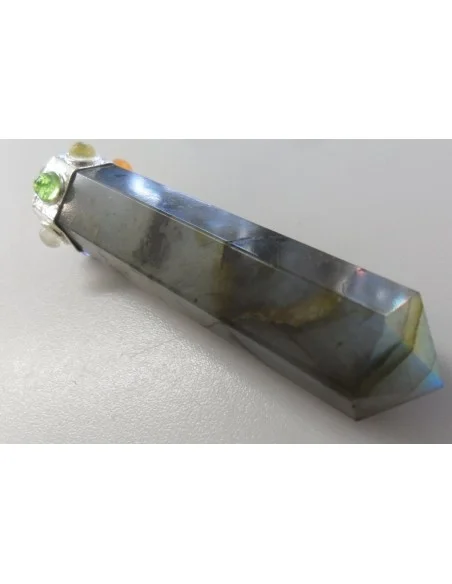 Labradorite  grand pendentif soins