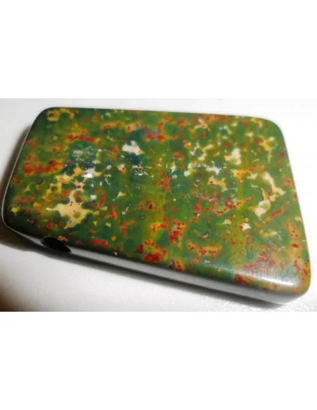 Pierre du sang, Heliotrop percé, pendentif Pierre du sang, Heliotrop percé, pendentif