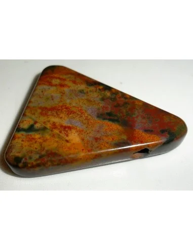 Pierre du sang, Heliotrop percé, pendentif