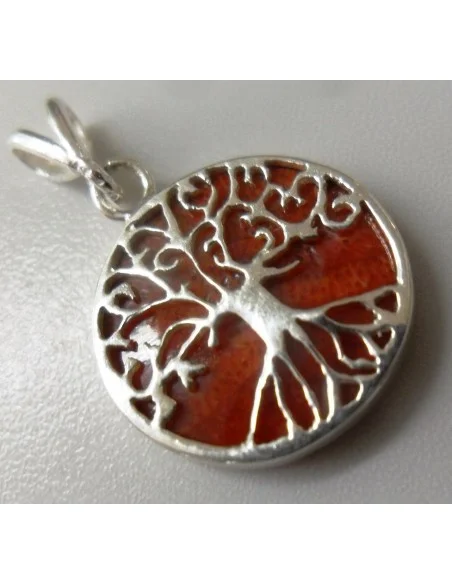 Arbre de vie corail argent