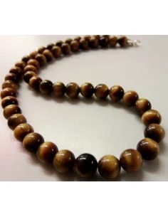 Collier Oeil de tigre 8mm 2