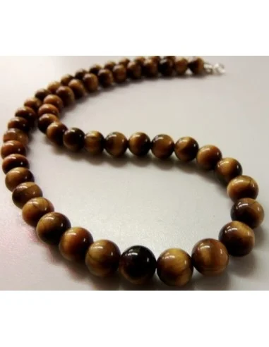 Collier Oeil de tigre 8mm