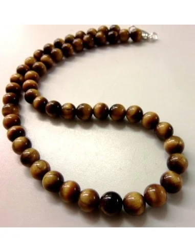 Collier Oeil de tigre 8mm
