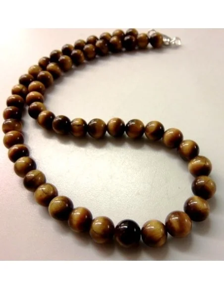Collier Oeil de tigre 8mm