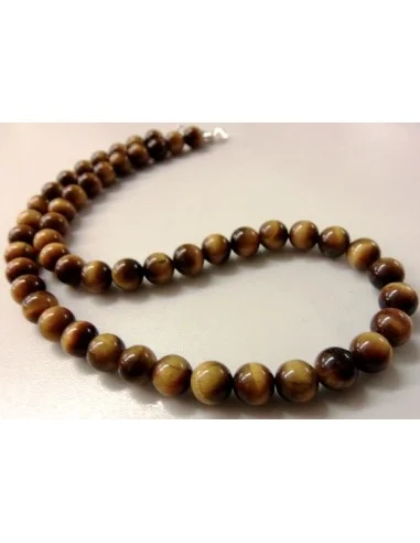Collier Oeil de tigre 8mm
