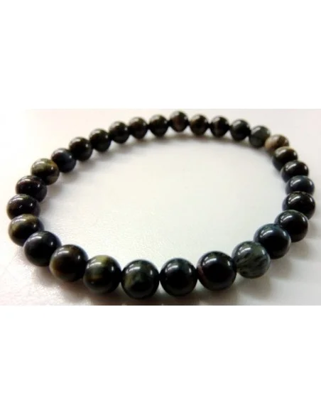 Oeil de faucon, chat bracelet 6mm