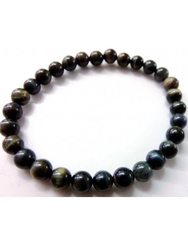 Oeil de faucon, chat bracelet 6mm