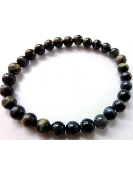 Oeil de faucon, chat bracelet 6mm
