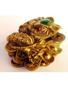 Grenouille Feng-shui porte bonheur