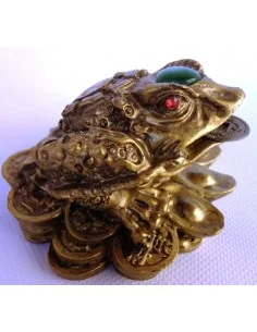 Grenouille Feng-shui porte bonheur 2