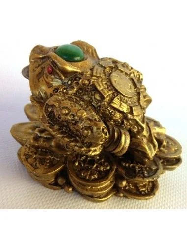 Grenouille Feng-shui porte bonheur