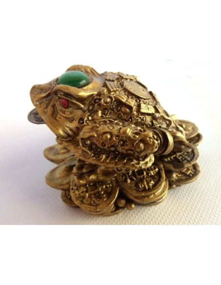 Grenouille Feng-shui porte bonheur