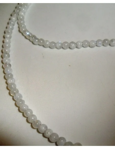 Collier Pierre de Lune 4mm Collier Pierre de Lune 4mm