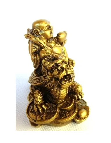 Bouddha sur dragon Feng-shui