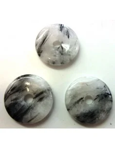 Quartz tourmaline donuts 2