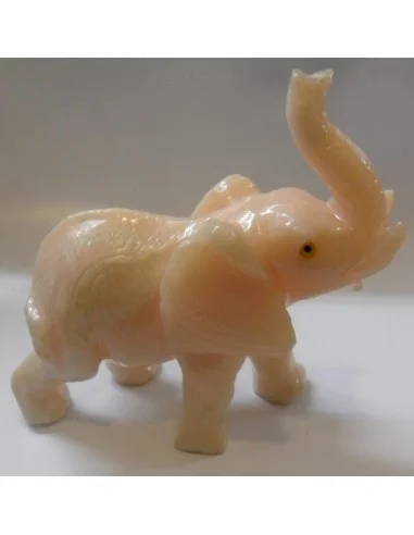 Elephant en Opale Rose