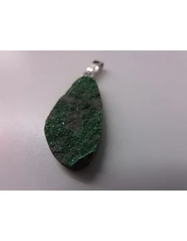 Uvarowite cristaux pendentif