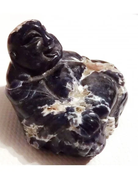 Bouddha en sodalite Bouddha en sodalite