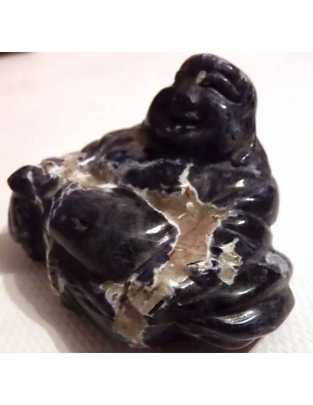 Bouddha en sodalite Bouddha en sodalite