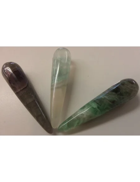 Pointe de massage fluorite