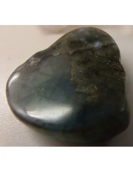 Bouddha Labradorite noire - Spectrolite