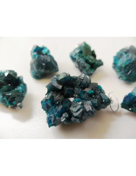 Pendentif Dioptase cristalise magnifique Pendentif Dioptase cristalise magnifique