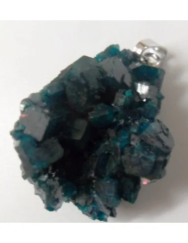 Pendentif Dioptase cristalise magnifique