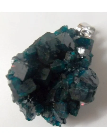 Pendentif Dioptase cristalise magnifique Pendentif Dioptase cristalise magnifique