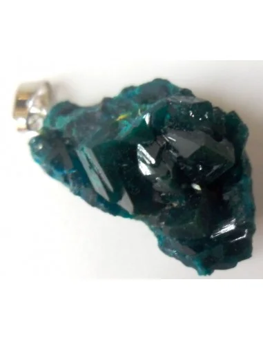 Pendentif Dioptase cristalise magnifique