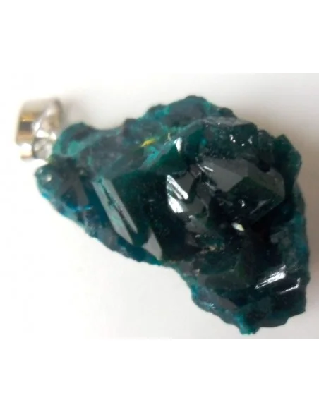 Pendentif Dioptase cristalise magnifique Pendentif Dioptase cristalise magnifique