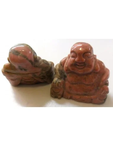 Bouddha en Rhodonite