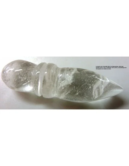 Pointe wand reflexologie Quartz Pointe wand reflexologie Quartz