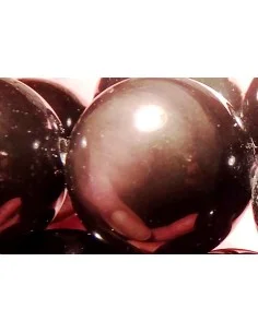 Obsidienne oeil celeste boule 10mm 2