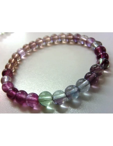 Fluorite bracelet 6mm
