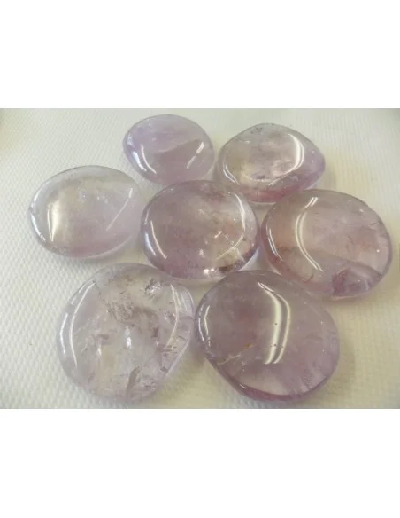 Amethyste translucide en galet