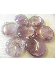 Amethyste translucide en galet