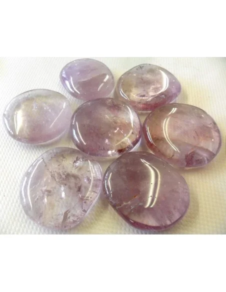 Amethyste translucide en galet
