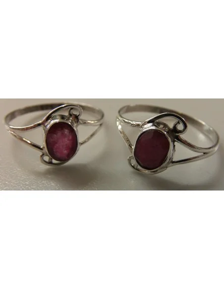 Bague Rubis argent
