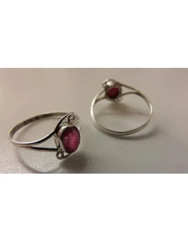 Bague Rubis argent