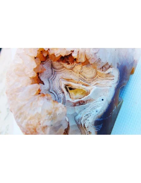 Agate drusie magnifique!