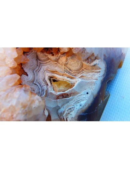 Agate drusie magnifique!