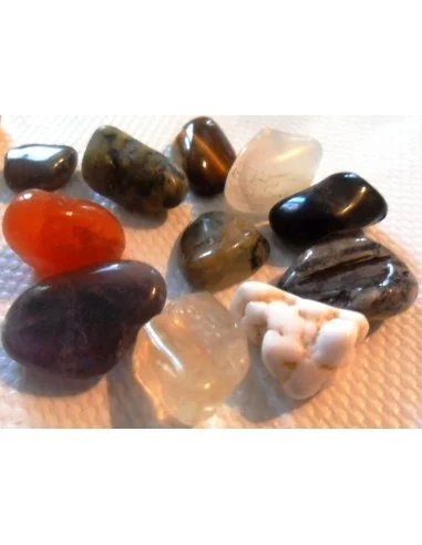 Pierres polis diverses 100g