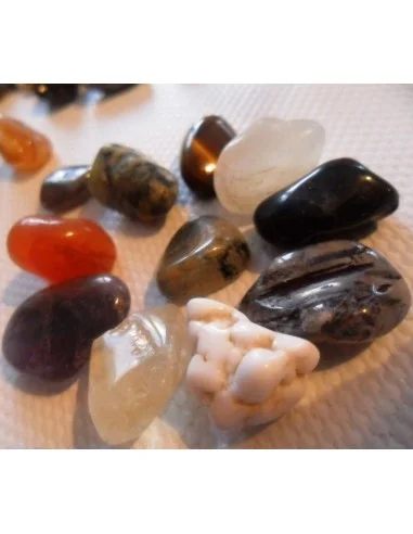 Pierres polis diverses 100g