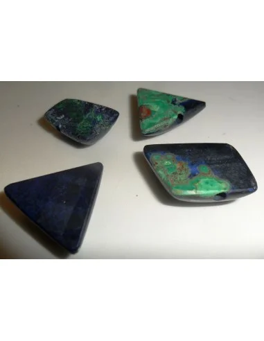 Azurite malachite pendentif